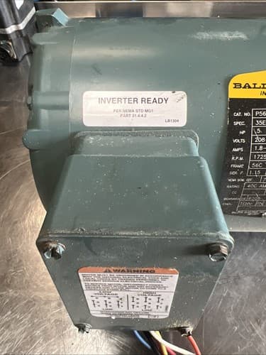Reliance Electric Baldor P56X1338 Motor .5hp (208-230/460V) - Thumbnail 3