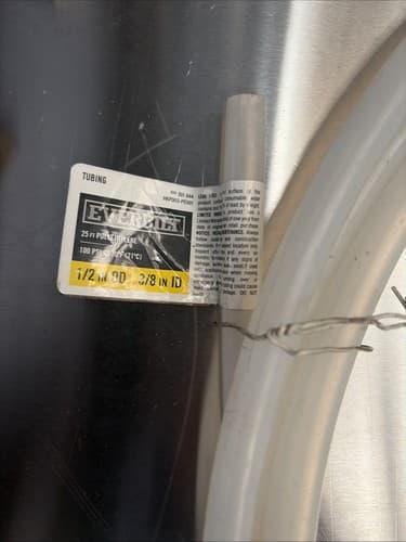 Vacuum Tubing Polyethylene - 1/2" OD / 3/8" ID 25 Feet - Thumbnail 2
