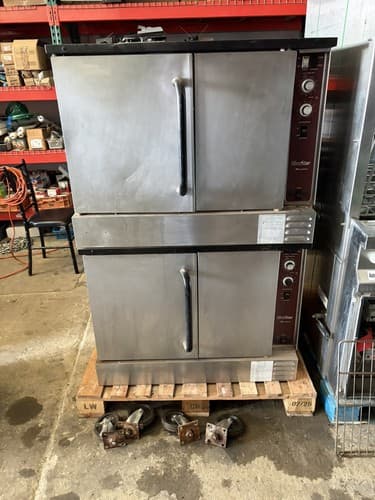 Southbend SLGS-22SC Double Deck Convection Oven Solid Doors Natural Gas - Thumbnail 2