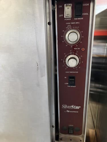 Southbend SLGS-22SC Double Deck Convection Oven Solid Doors Natural Gas - Thumbnail 3