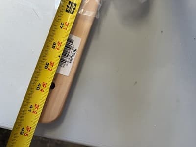 Pizza Peel 12" x 13" Blade Wooden With 28" Handle - Thumbnail 4