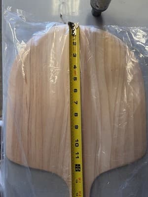 Pizza Peel 12" x 13" Blade Wooden With 28" Handle - Thumbnail 2