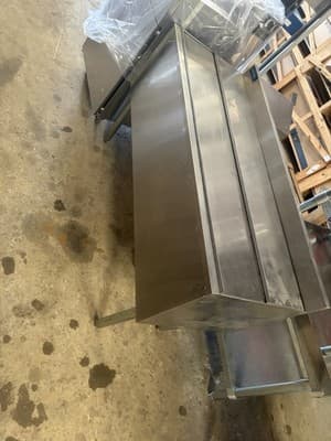 Commercial Ice Bin 48 “x 18” x 33” Back Stop Height Stainless Steel - Image 1