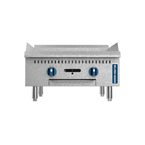 THERMOSTATIC NG GRIDDLE 2 BURNER FGTG24 - 70,000 BTU'S. Nat Gas LP kit included - Thumbnail 2
