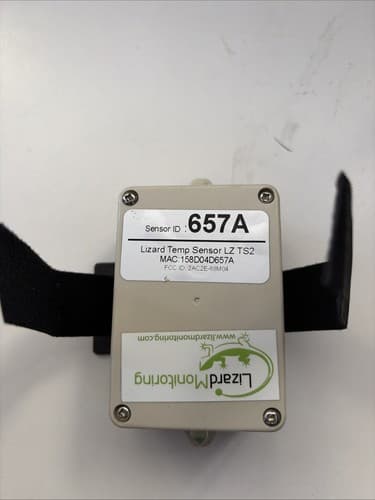 Lizard Temp Monitoring Temperature Sensor LZ TS2 ID#657A - Image 1
