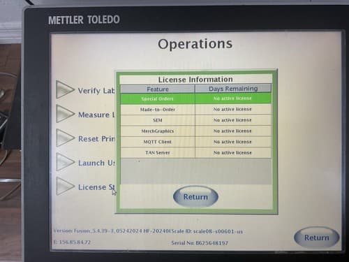 Mettler Toledo UCCW Smart Touch Counter Deli Bakery Produce Scale w/ Printer - Thumbnail 5