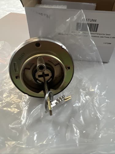 Battalion 5TUN4 Ball knob Entry Lock Exit Trim Satin Stainless Steel - Thumbnail 4