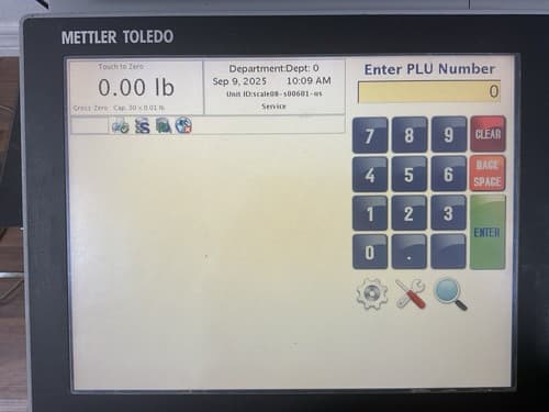 Mettler Toledo UCCW Smart Touch Counter Deli Bakery Produce Scale w/ Printer - Thumbnail 6