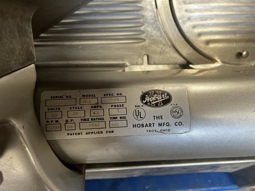 Hobart Meat Deli Slicer Model 1612 - Thumbnail 5