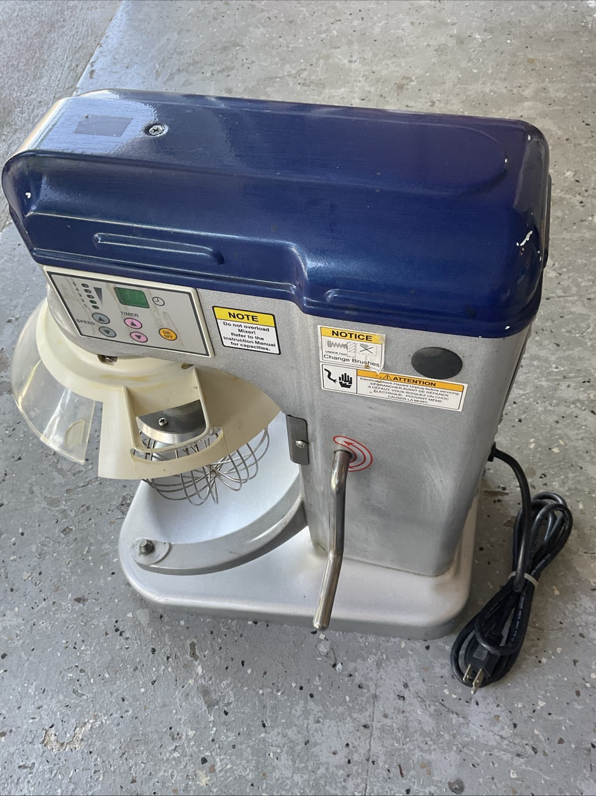 VOLLRATH 40755 7qt COMMERCIAL COUNTERTOP MIXER