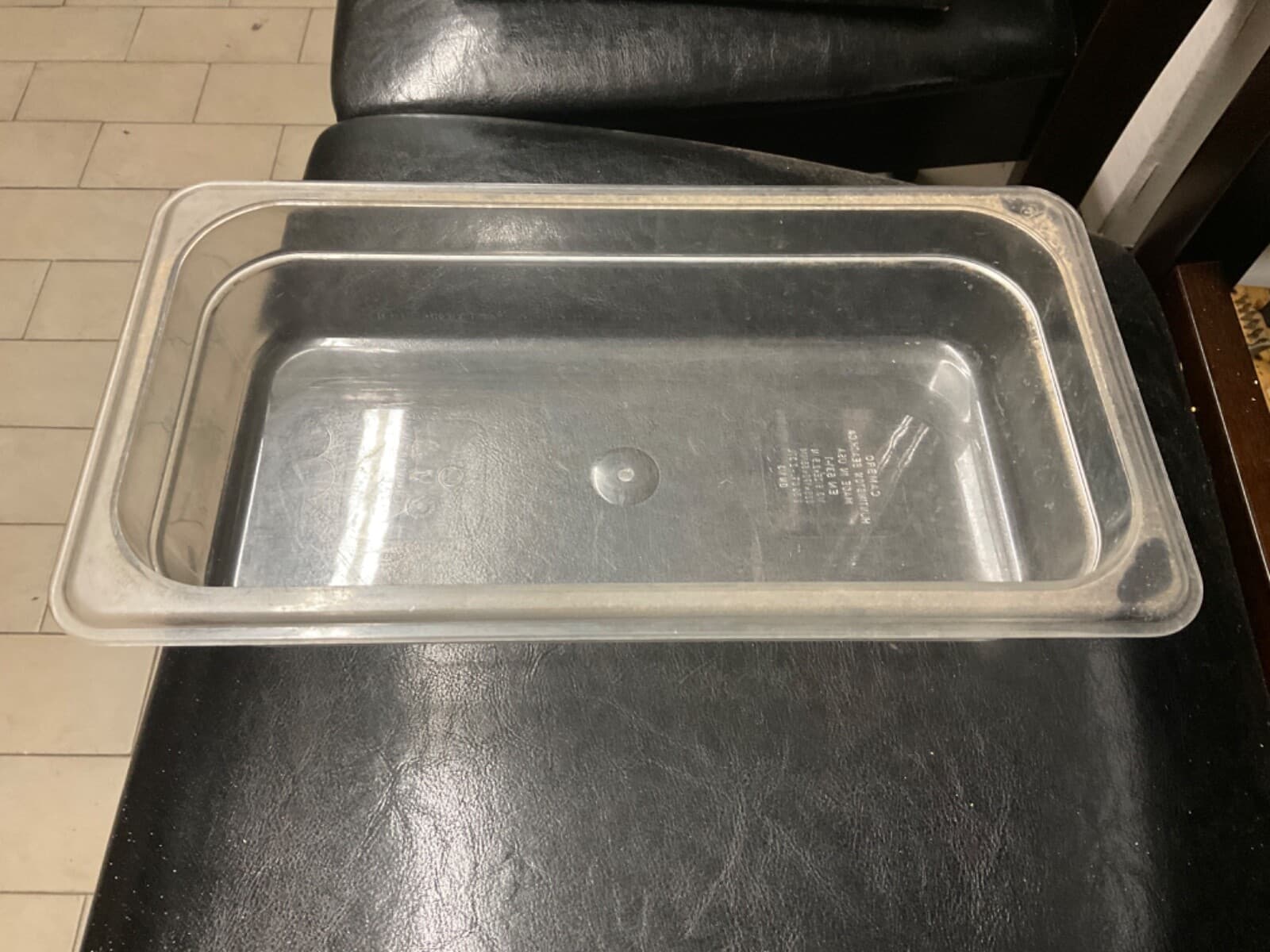Cambro Camwear 1/3 Size Deep Food Pan - 2-1/2" 2.5 QT #631-1 (2 pack) - Image 1