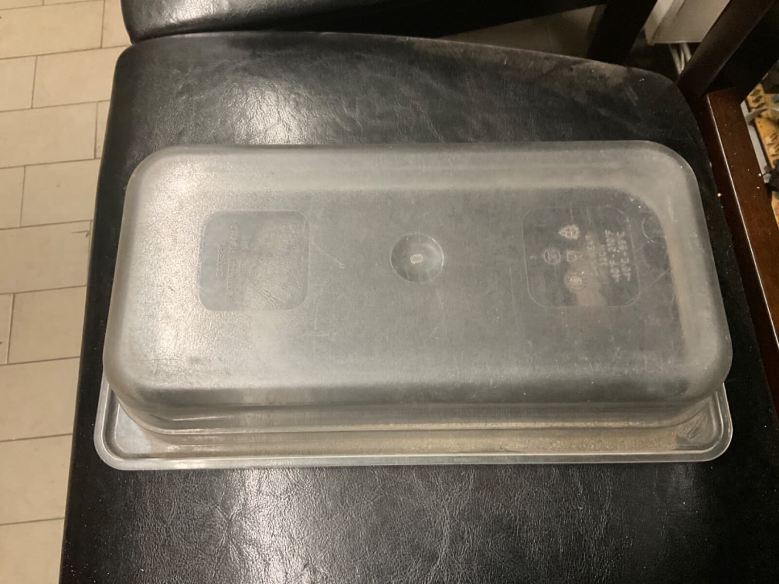 Cambro Camwear 1/3 Size Deep Food Pan - 2-1/2" 2.5 QT #631-1 (2 pack) - Thumbnail 2