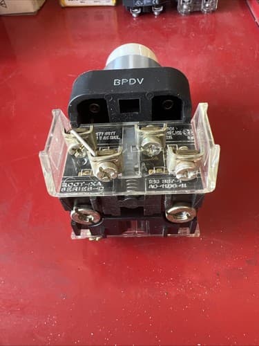 ALLEN BRADLEY 800T-QT24 WHITE PUSH TO TEST PILOT LIGHT - Thumbnail 5