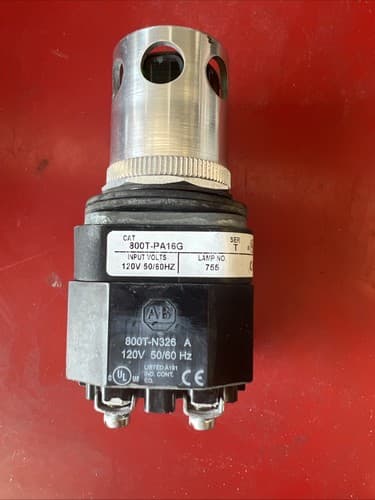 Allen Bradley 800T-PA16G Push button green - Image 1