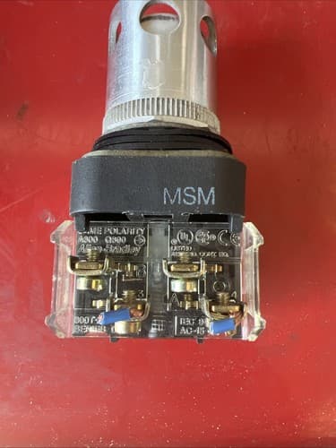 ALLEN BRADLEY 800T-PA16 WHITE ILLUMINATED PUSH BUTTON - Thumbnail 4