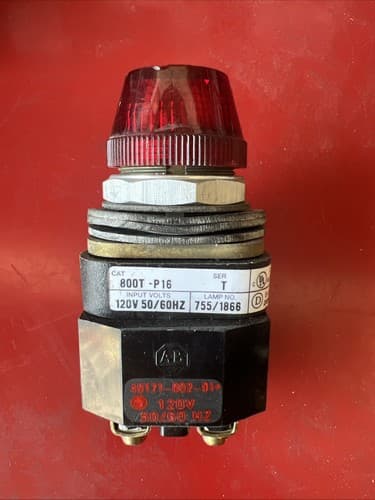 Allen Bradley Pilot Light 120V | 800T-P16 Red - Image 1