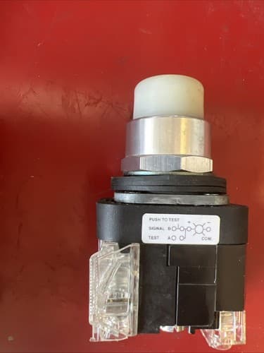 Allen Bradley 800T-PT16W -T PILOT LIGHT WHITE Pushbutton - Thumbnail 7