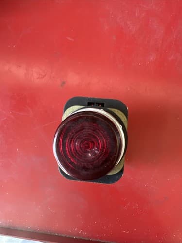 ALLEN BRADLEY 800T-QT24 RED PUSH TO TEST PILOT LIGHT - Thumbnail 6
