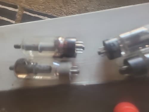 2 RCA Vintage 6BK4C 6EL4A GE TV Ham Radio HiFi Amplifier Vacuum Tubes - Image 1