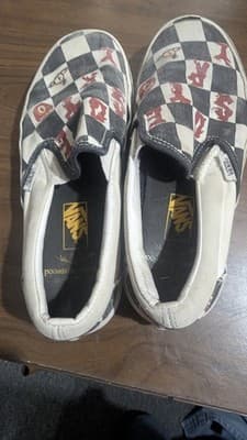 Vivienne Westwood X Vans ‘Anglomania’ Checkerboard Size 6.5/5 M Women’s Slip On - Thumbnail 9