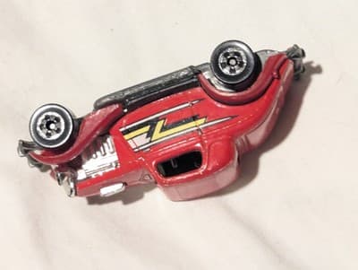 Vintage Red Hot Wheels 3 Window '34 Ford Coupe ZZ Top - Thumbnail 2
