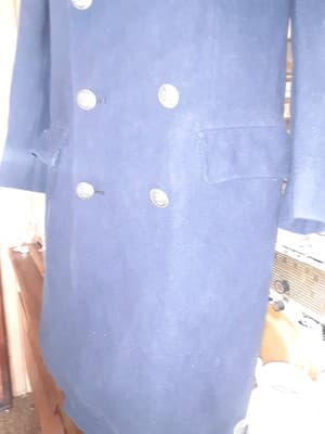 Vintage US Navy Issued Peacoat 100% Wool Dark Blue Men’s Size 35S - Thumbnail 7