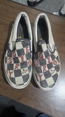 Vivienne Westwood X Vans ‘Anglomania’ Checkerboard Size 6.5/5 M Women’s Slip On - Thumbnail 12