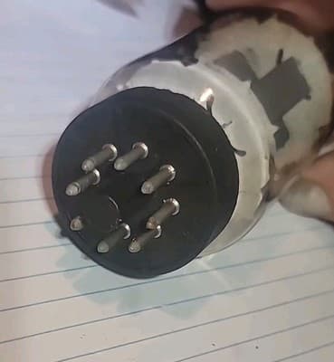 GE 26LW6 Vacuum Electron Tube with original box and receipt - Thumbnail 4