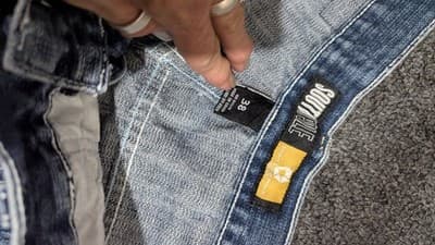 VTG SouthPole Black Label shorts men 38 baggy hip hop Y2K skater skateboard - Thumbnail 4