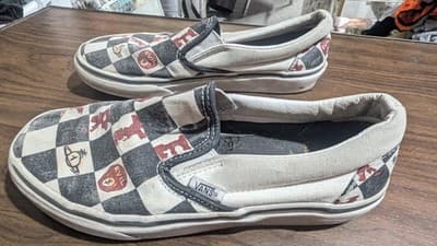 Vivienne Westwood X Vans ‘Anglomania’ Checkerboard Size 6.5/5 M Women’s Slip On - Thumbnail 11