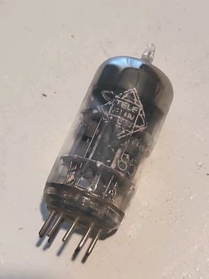 1 Vintage Telefunken Ecc85 6AQ8 Vacuum Tube - Image 1