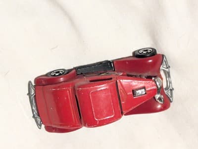 Vintage Red Hot Wheels 3 Window '34 Ford Coupe ZZ Top - Thumbnail 6