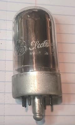 1 Vintage NOS G.E. 7AF7 vacuum tube - Image 1