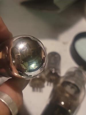 1 Vintage NOS G.E. 7AF7 vacuum tube - Thumbnail 4