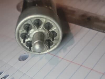 1 Vintage NOS G.E. 7AF7 vacuum tube - Thumbnail 2