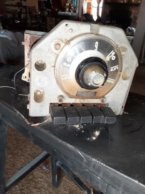 Vintage OEM RADIO DELUXE 8-Tube 1955 FORD Car/Truck RARE **For Parts** - Thumbnail 5