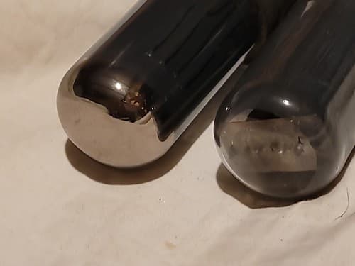 Pair of Vintage RCA 6V6GT audio amplifier vacuum Smoked tubes FREE SHIPPING! - Thumbnail 3