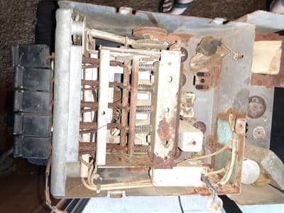 Vintage OEM RADIO DELUXE 8-Tube 1955 FORD Car/Truck RARE **For Parts** - Thumbnail 6