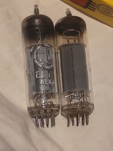 2 Vintage Vacuum Tubes RCA & Valvo EL84 6bq5 Audio Amp Tubes FREE SHIPPING - Thumbnail 2