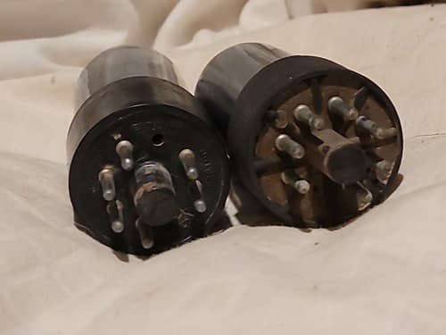 Pair of Vintage RCA 6V6GT audio amplifier vacuum Smoked tubes FREE SHIPPING! - Thumbnail 4