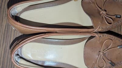 Michael Kors Daisy Sutton Leather Moccasins Loafers Women's Size 8M Brown - Thumbnail 8