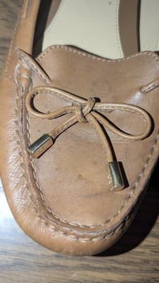 Michael Kors Daisy Sutton Leather Moccasins Loafers Women's Size 8M Brown - Thumbnail 5