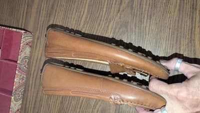 Michael Kors Daisy Sutton Leather Moccasins Loafers Women's Size 8M Brown - Thumbnail 12