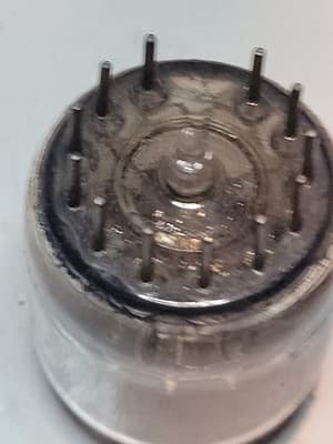 (1) Vintage 6D10 Triple Triode Vacuum Tube Fender Amp Audio USA - Thumbnail 4