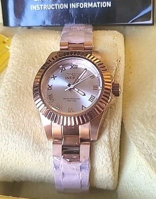 Brand New Invicta Pro Diver Watch-24.5mm, Rose Gold, Model 37425 - Thumbnail 2