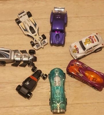 Various Hot Wheels Race Car 1:64 Lot Of 7 Loose - Thumbnail 8
