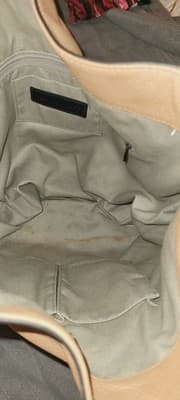 Excellent ConditionREBECCA MINKOFF Tan Pebbled Leather Tassels Hobo Shoulder Bag - Thumbnail 20