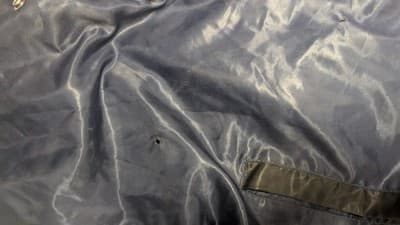 Vintage NEW YORK YANKEES STARTER Jacket BLUE/GRAY Large Good Condition - Thumbnail 16