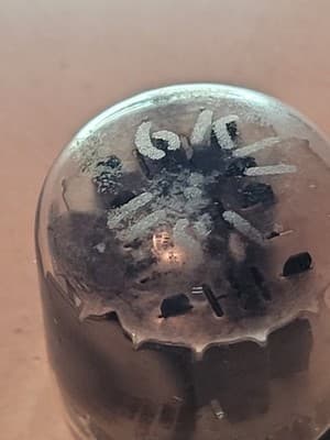 1X Raytheon 6K11 6Q11 NOS Fender Amp Tube Fully Tested Great NEW ! - Image 1