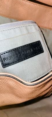Excellent ConditionREBECCA MINKOFF Tan Pebbled Leather Tassels Hobo Shoulder Bag - Thumbnail 19